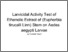 [thumbnail of Turnitin-Larvicidal Activity Test of Ethanolic Extract of (Euphorbia tirucalli Linn) Stem on Aedes aegypti Larvae.pdf]