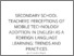 [thumbnail of Turnitin Secondary school teachers perception of mobile technology]