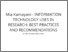 [thumbnail of Mia Kamayani - INFORMATION TECHNOLOGY USES IN RESEARCH_ BEST PRACTICES AND RECOMMENDATIONS.pdf]